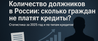 Количество должников в России: сколько граждан не платят кредиты? Статистика за 2025 год и по типам кредитов