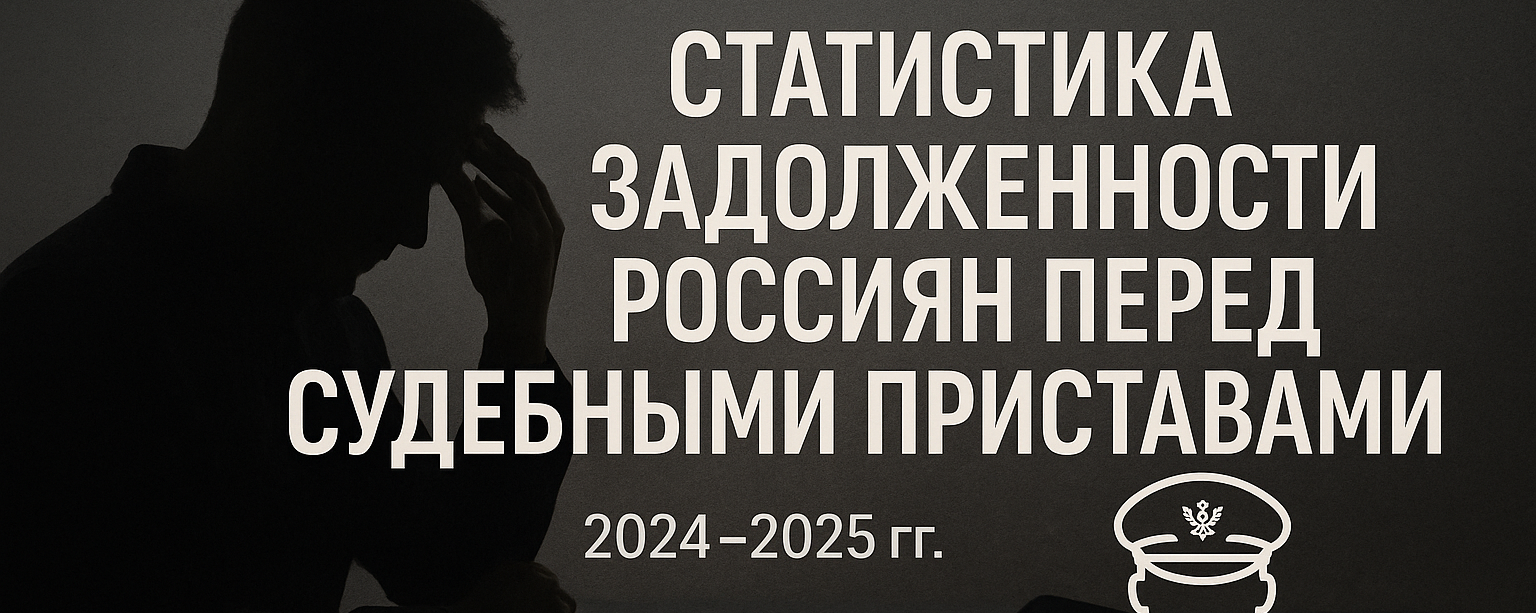 Статистика задолженности россиян перед судебными приставами