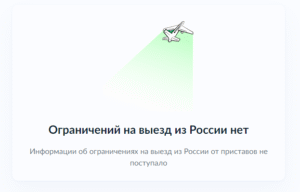 Узнать ограничения на вылет из России
